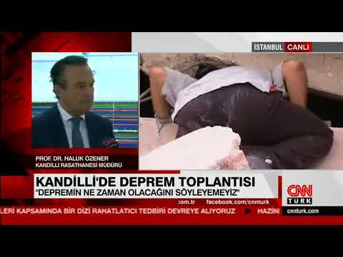 Kandilli'de Deprem Toplantısı (CNN Türk)