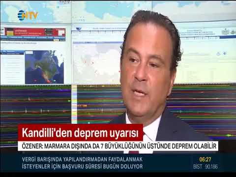 Kandilli'den deprem uyarısı (NTV)