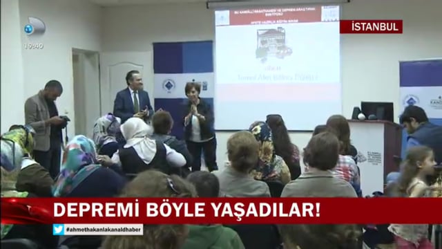 “Afet Bilinçli Anneler, Bilinçli Toplumlar Yetiştirir” projesi Kanal D'de