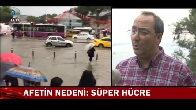 Boğaziçi Üniversitesi KRDAE Meteoroloji Laboratuvarı Başkanı Adil Tek, Kanal D Ana Haber'in konuğu