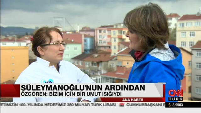 Boğaziçi Üniversitesi öğretim üyesi Prof. Dr. Nesrin Özören CNNTürk'te