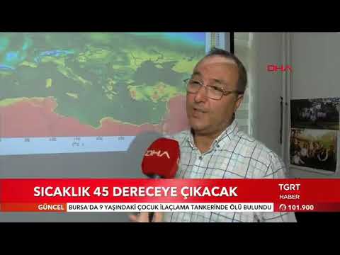 Sıcaklık 45 dereceye çıkacak