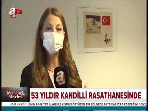 53 yıldır Kandilli Rasathanesi'nde