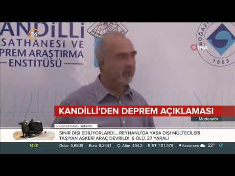 Kandilli'den deprem açıklaması