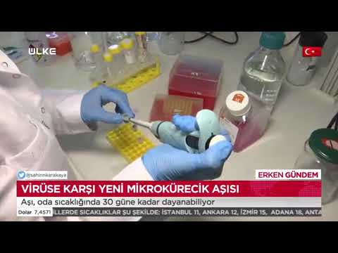 Virüse Karşı Yeni Mikrokürecik Aşısı
