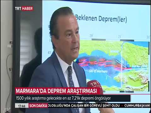 Marmara'da deprem araştırması
