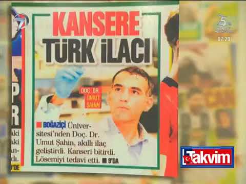 Doç. Dr. Umut Şahin ''Kansere Türk İlacı''