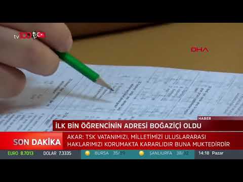 İlk bin öğrencinin adresi Boğaziçi oldu