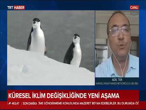 BÜ KRDAE Meteoroloji Laboratuvarı Müdürü Adil Tek TRT Haber'de