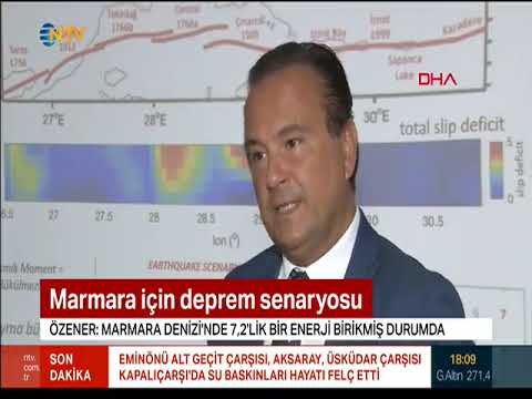Marmara için deprem senaryosu