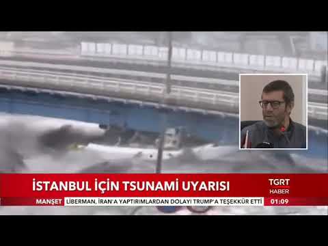 İstanbul için tsunami uyarısı