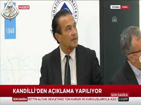 Kandilli'den açıklama yapılıyor