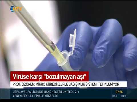 Virüse karşı bozulmayan aşı projesi NTV'de