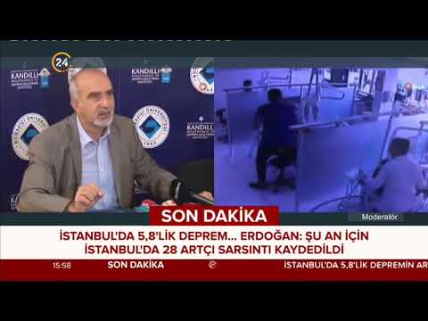 İstanbul'da 5.8'lik deprem meydana geldi