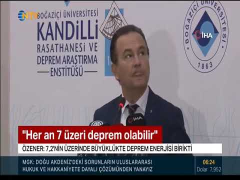 Prof. Dr. Haluk Özener: ''Her an 7 üzeri deprem olabilir''