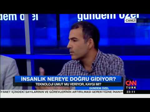 Boğaziçi Üniversitesi öğretim üyeleri Cem Say, İbrahim Semiz ve Umut Şahin CNN Türk'te