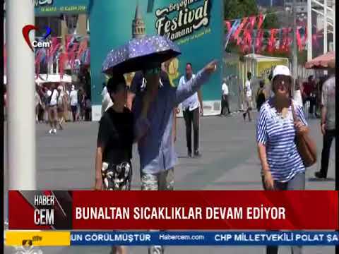 Bunaltan sıcaklıklar devam ediyor (Cem TV)