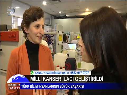 Milli kanser ilacı geliştirildi