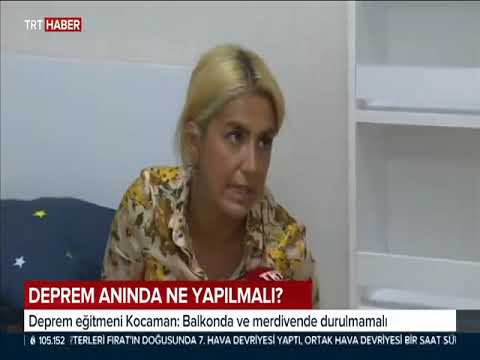 Deprem anında ne yapılmalı?