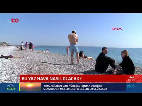 KRDAE Meteoroloji Laboratuvarı Başkanı Adil Tek TV 100'ün Konuğu