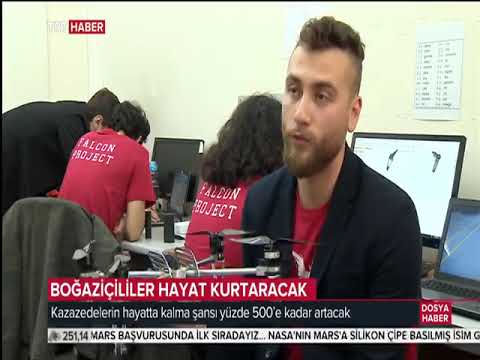 Boğaziçili öğrencilerin İHA projesi TRT Haber'de