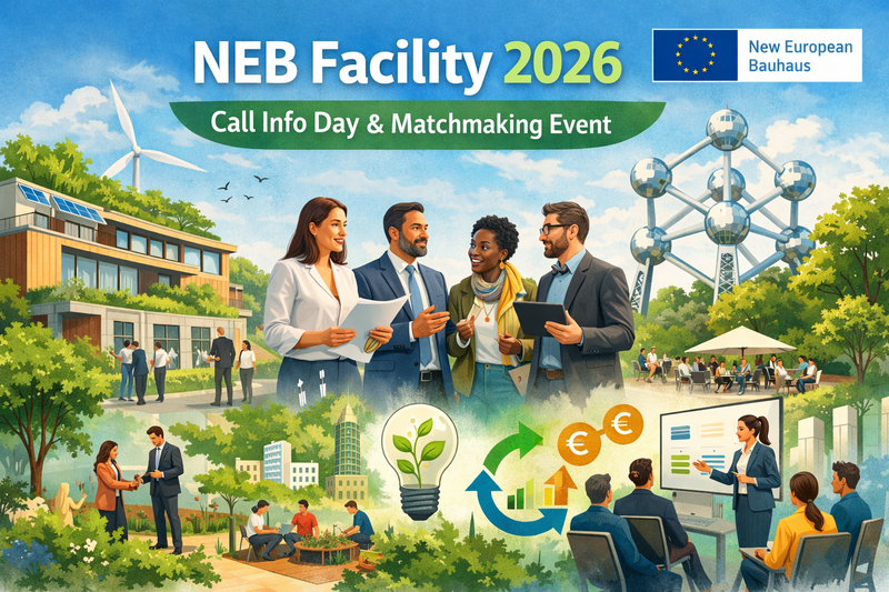 Ufuk Avrupa: New European Bauhaus (Neb) Facility 2026 Çağrıları