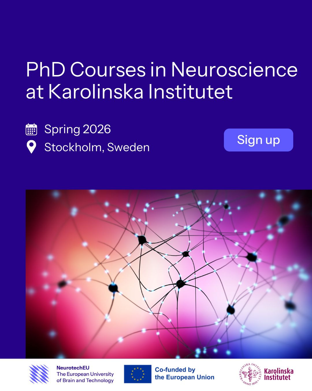 Doctoral Courses at Karolinska Institutet - Spring 2026