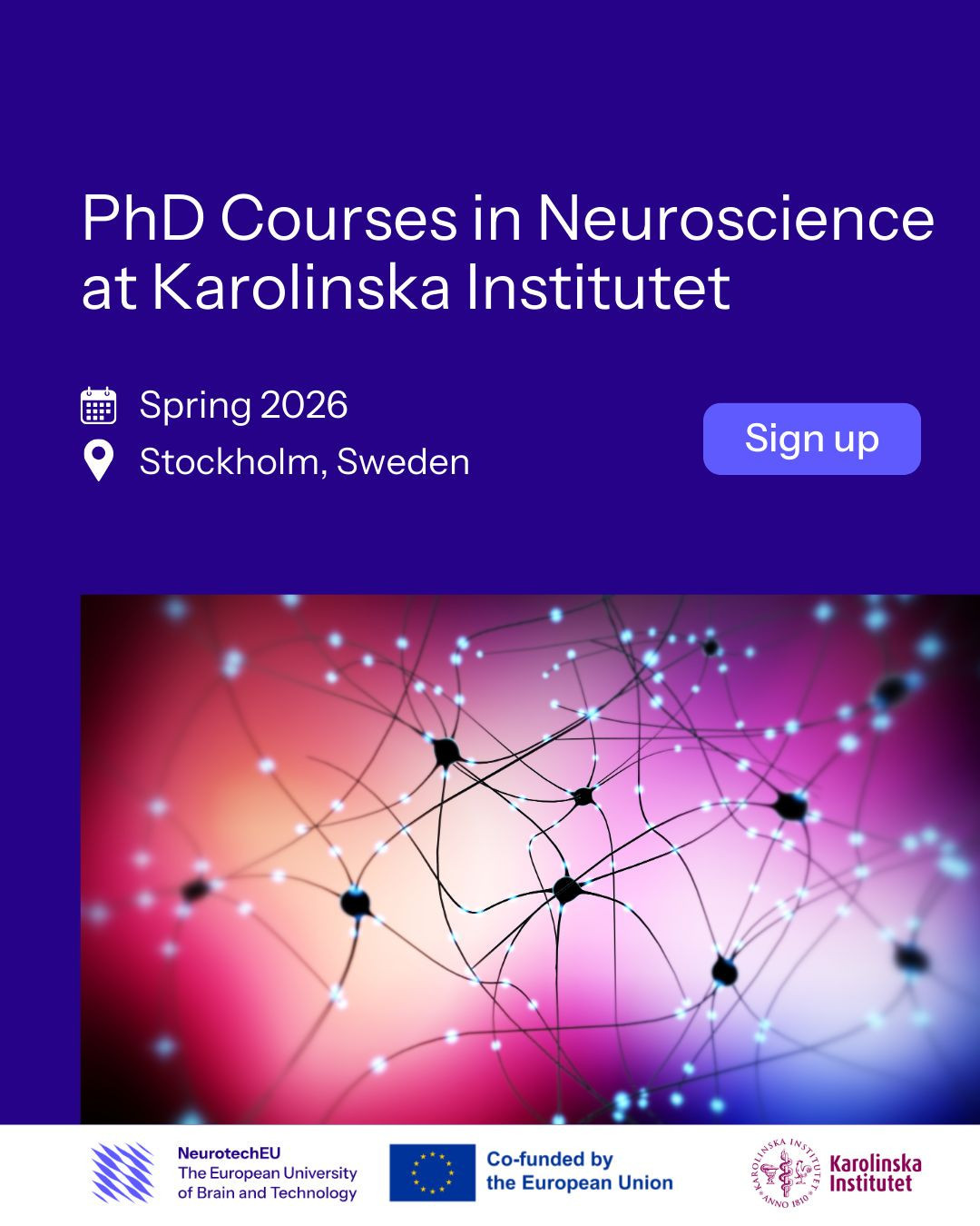 Doctoral Courses at Karolinska Institutet - Spring 2026