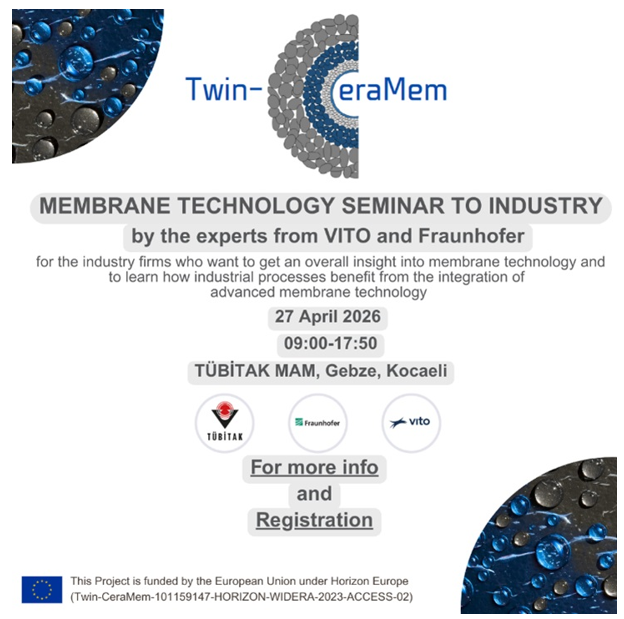 Twin-CeraMem İleri Membran Teknolojileri Semineri