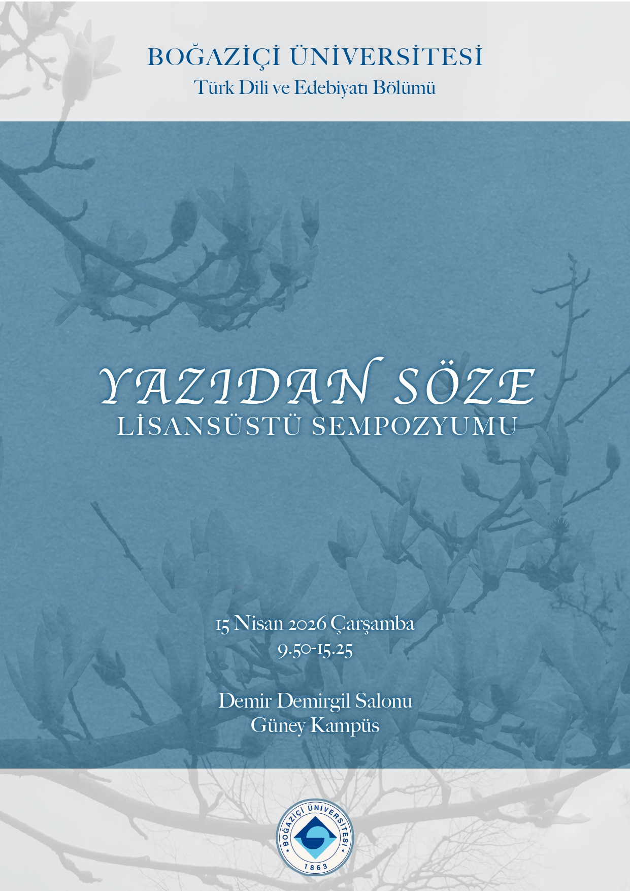 Yazıdan Söze Lisansüstü Sempozyumu