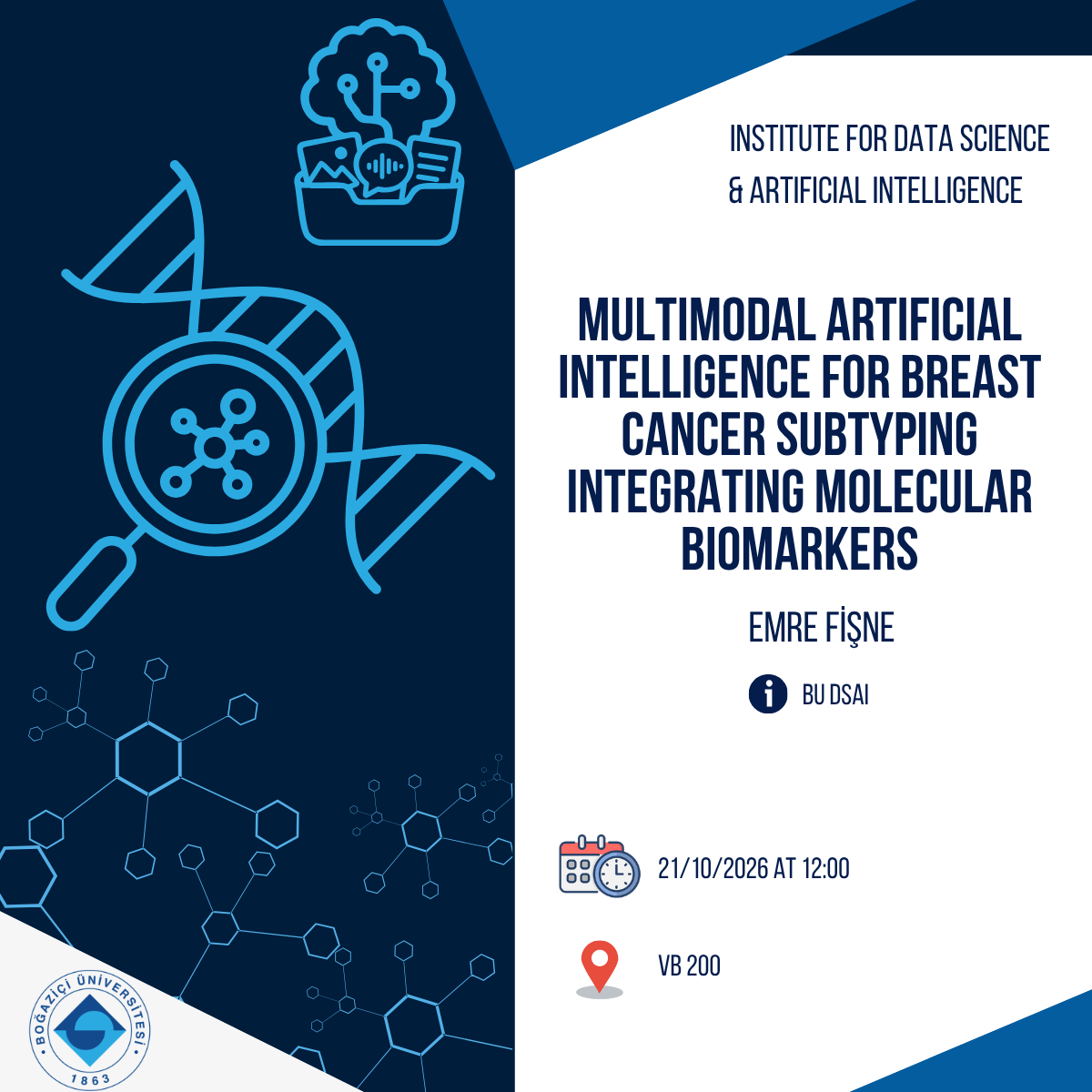 Multimodal Artificial Intelligence for Breast Cancer Subtyping Integrating Molecular Biomarkers