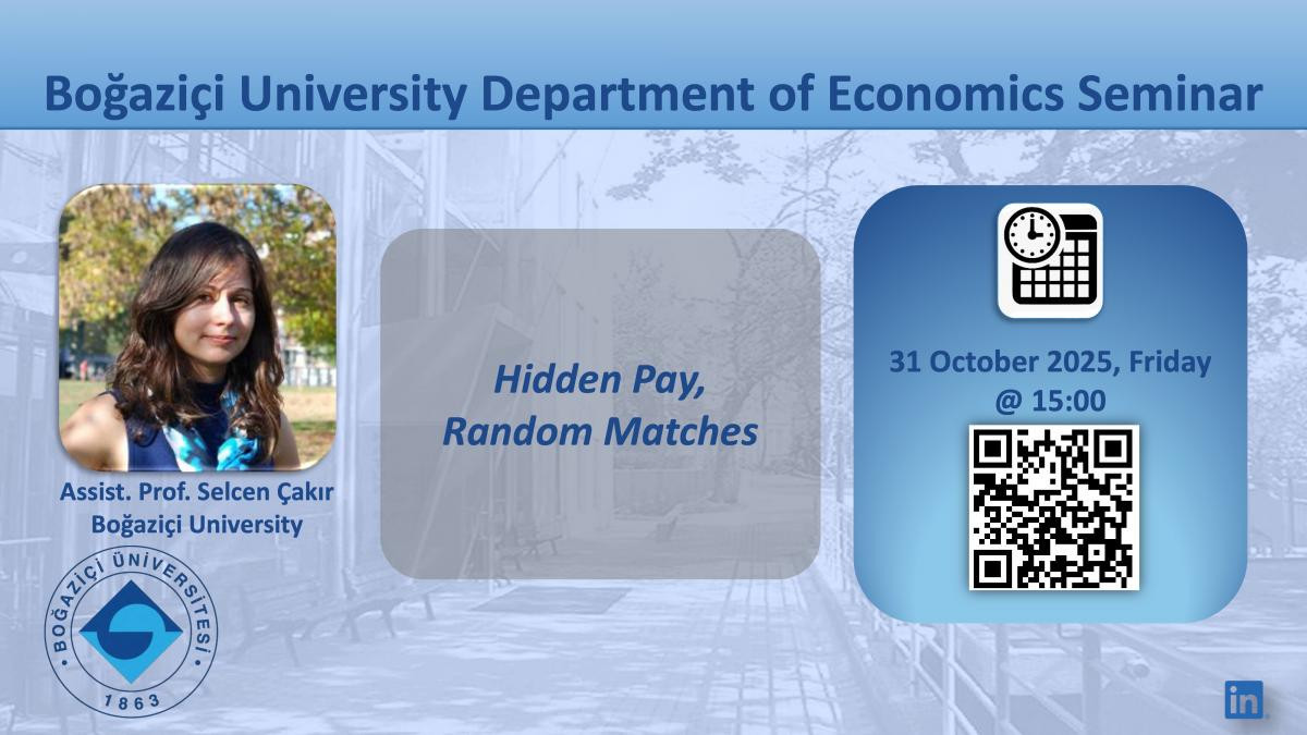Hidden Pay, Random Matches