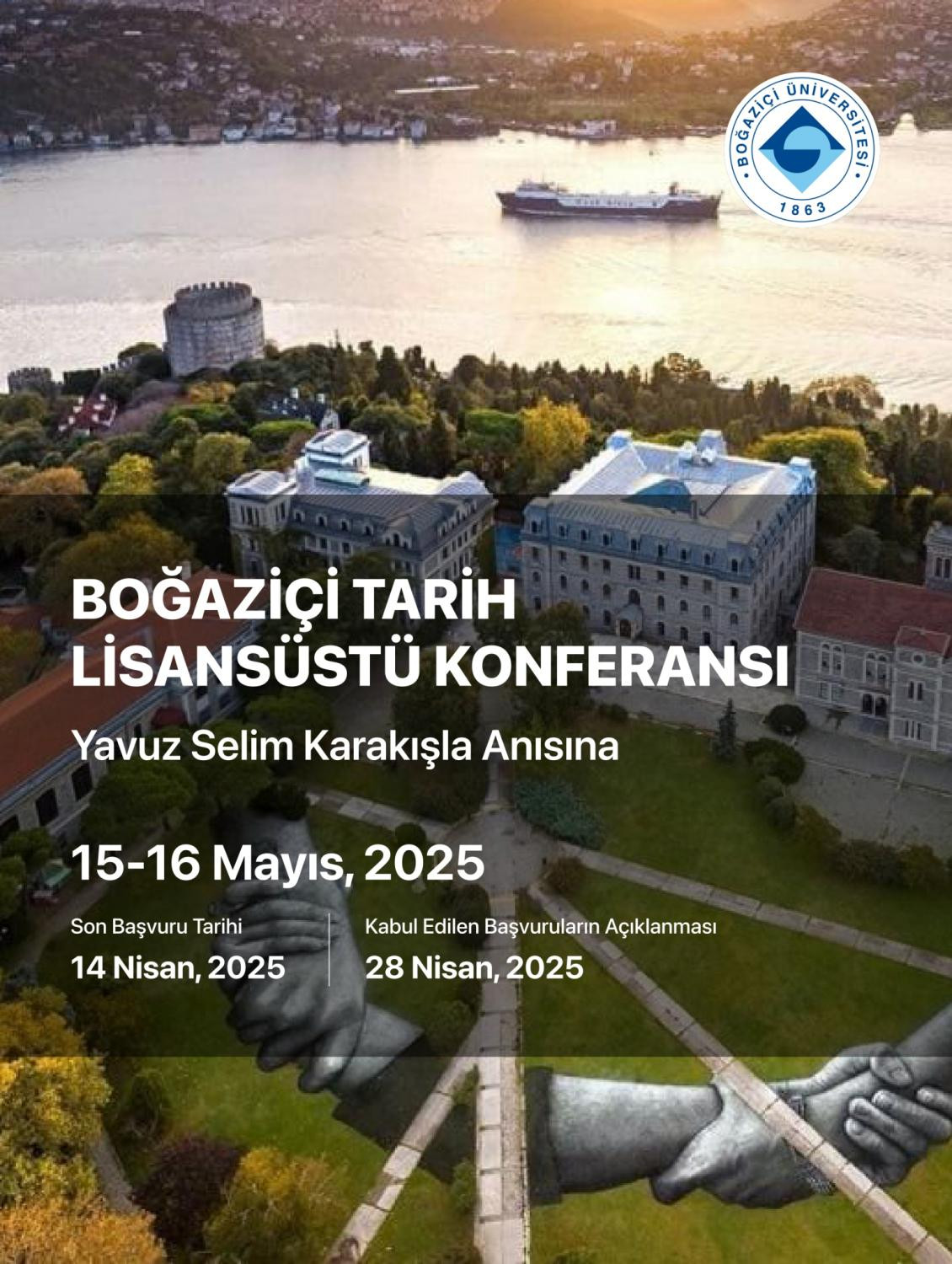 Yavuz Selim Karakışla Anısına Boğaziçi Tarih Lisansüstü Konferansı