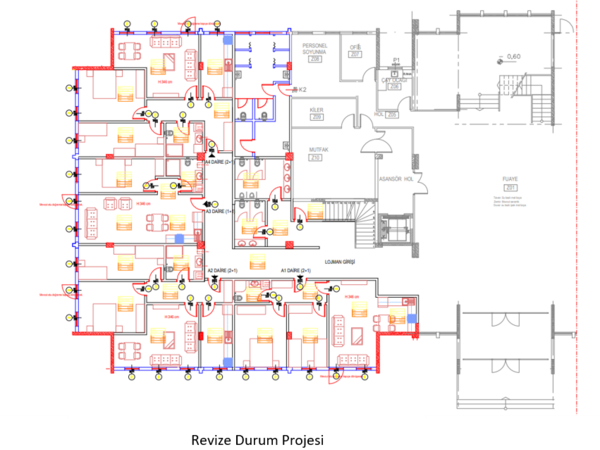 Kandilli Rasathanesi Feza Gürsey Binası Zemin Kat Tadilat İşi