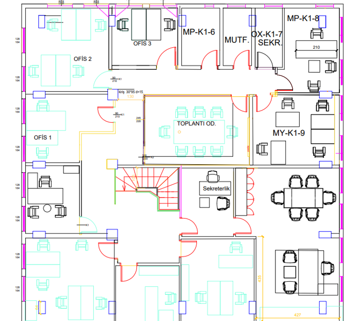 Kuzey Kampüs Yapı İşleri Binası Tadilat ve Onarım Yapılması İşi