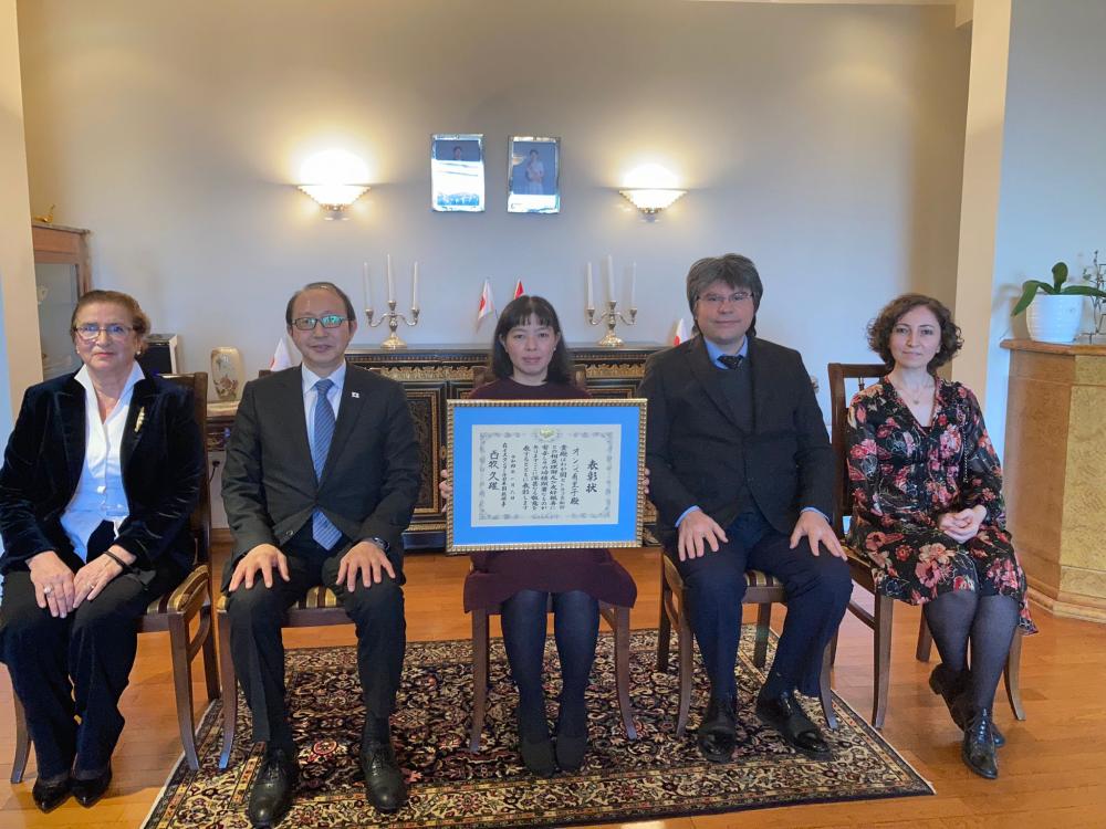 Japonya Başkonsolosluğu'ndan Boğaziçili akademisyene ödül