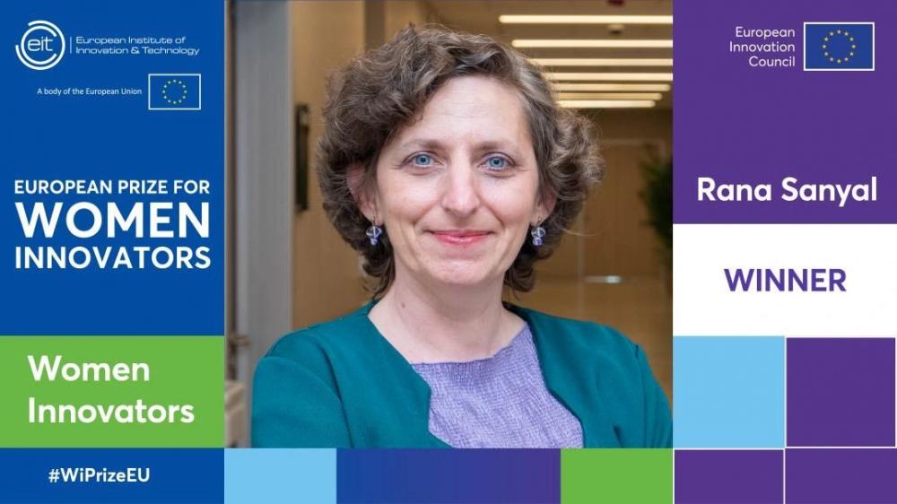 Prof. Dr. Rana Sanyal'a Avrupa Yenilik Konseyi'nden Ödül