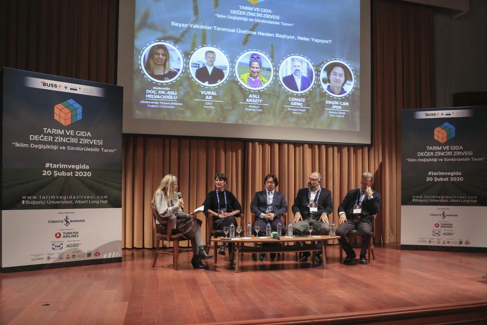 ‘'Tarım ve Gıdada Değer Zinciri'' Boğaziçi'nde masaya yatırıldı
