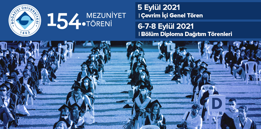 154'üncü Mezuniyet Genel Töreni 5 Eylül'de çevrimiçi!