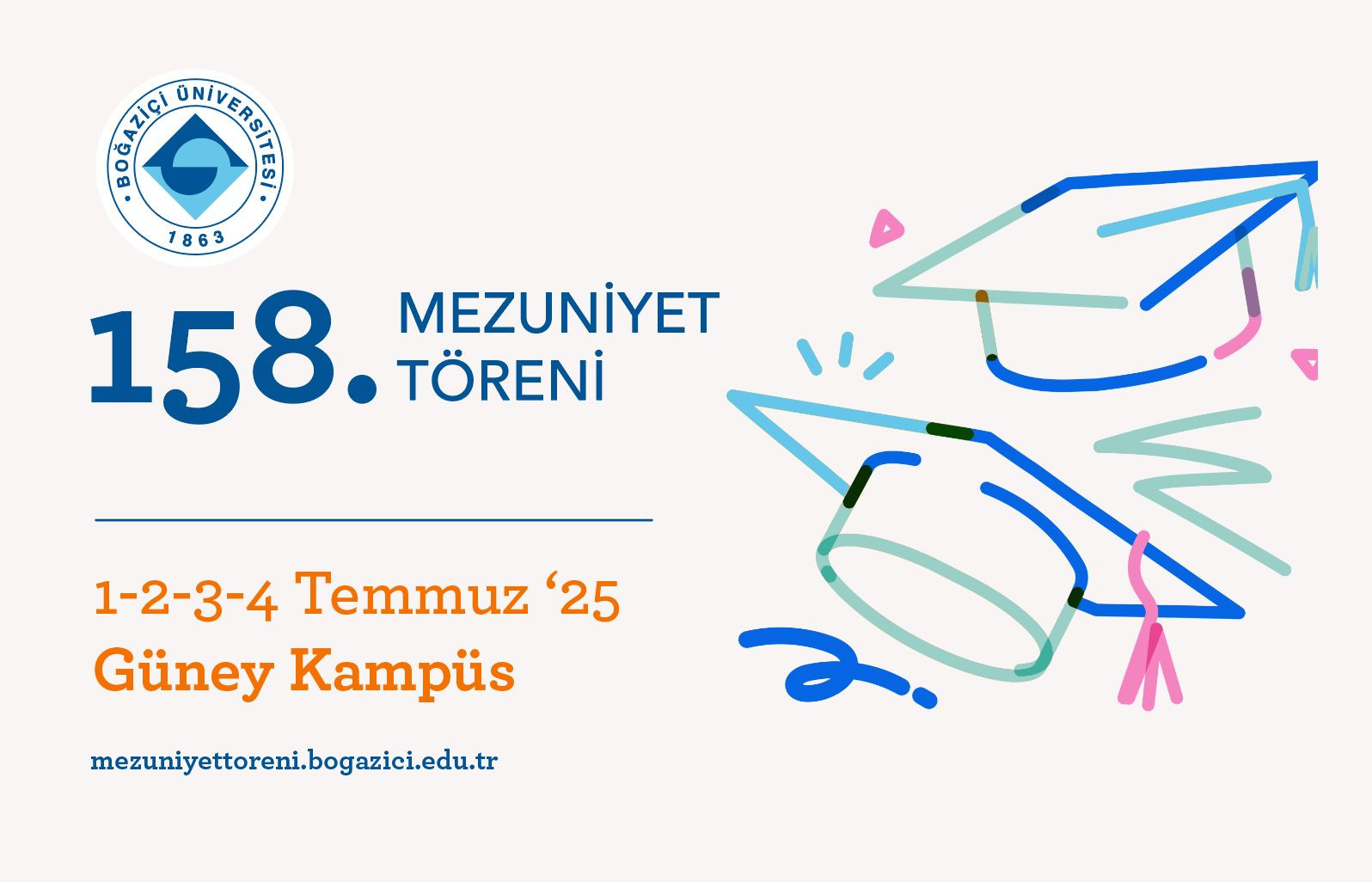 BoÄaziÃ§i Ãniversitesi'nde 158. Mezuniyet HeyecanÄ±