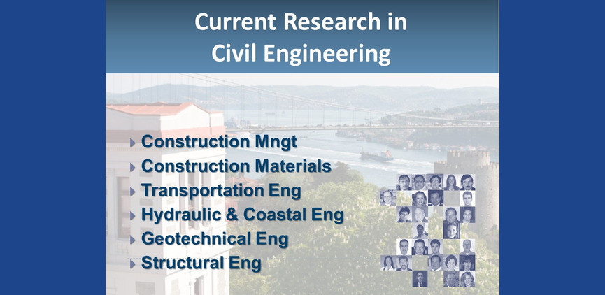 BOUN Civil Engineering Research Fields