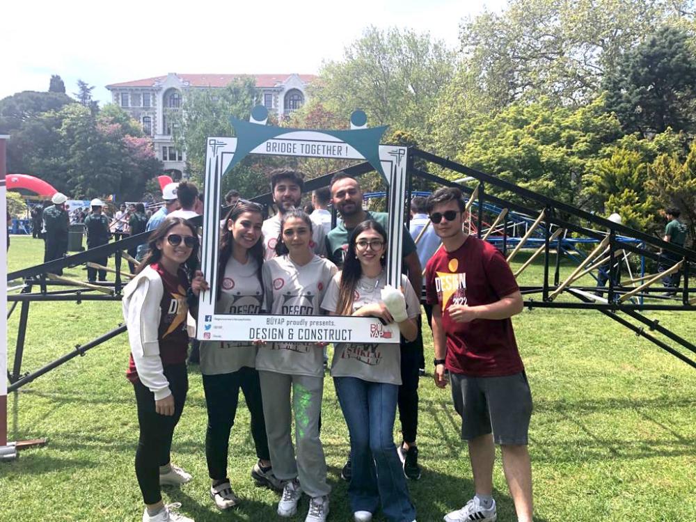 Uluslararası Çelik Köprü Yarışması DE&CO'da 12 takım mücadele etti