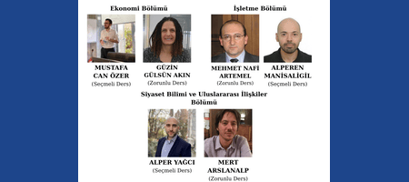 2025 Bahar Dönemi Öğrenci Değerlendirmeleri Açıklandı. İşte Fakültemizin, En Yüksek Puan Alan Akademisyenleri: