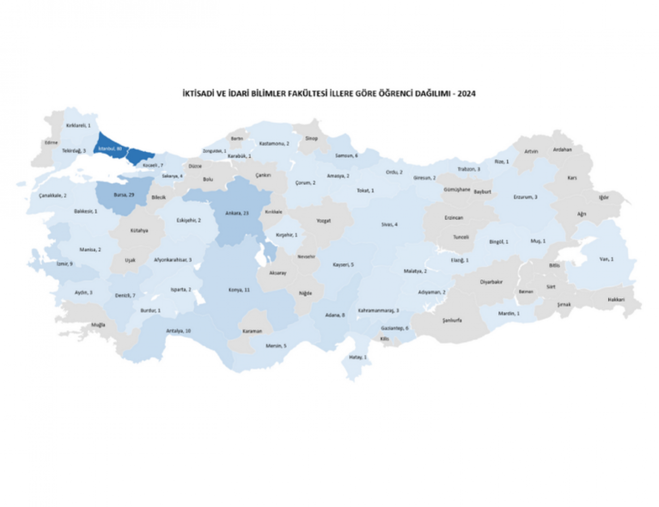 İktisadi ve İdari Bilimler Fakültesi Sıralamaları, Her Üç Bölümümüzde Yükselmeye Devam Ediyor…