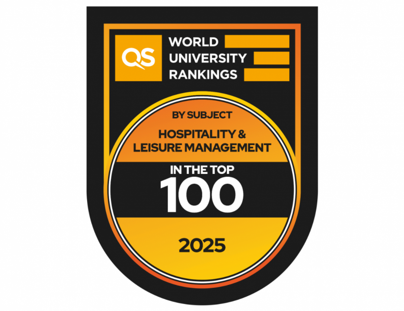 Department of Tourism Management Ranked Among the Top 100 in QS World University Rankings by Subject