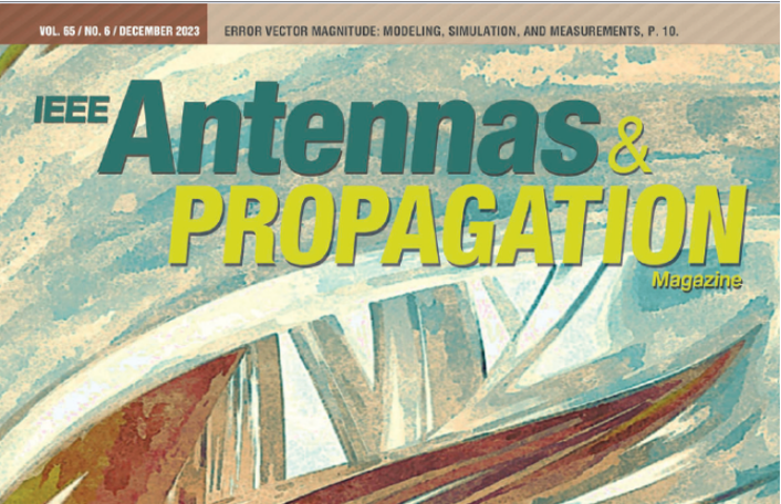 AntennAlive is highlighted on the cover page of the IEEE Antennas and Propagation Magazine