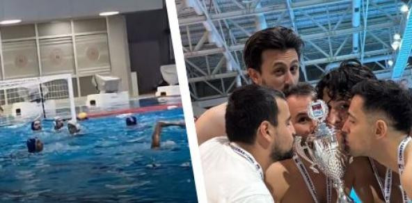 In the TSF 1st League Play-Off matches, our water polo team finished the season in second place.