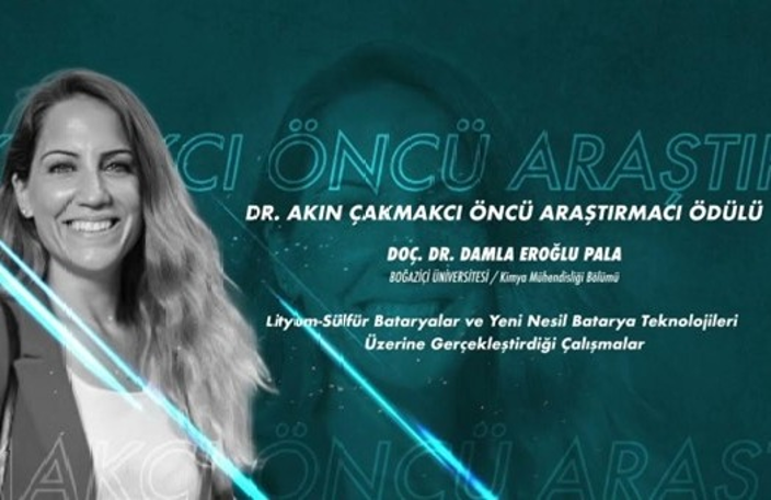 Doç. Dr. Damla Eroğlu Pala 2025 TTGV Dr. Akın Çakmakçı Öncü Araştırmacı Ödülünü Kazandı!