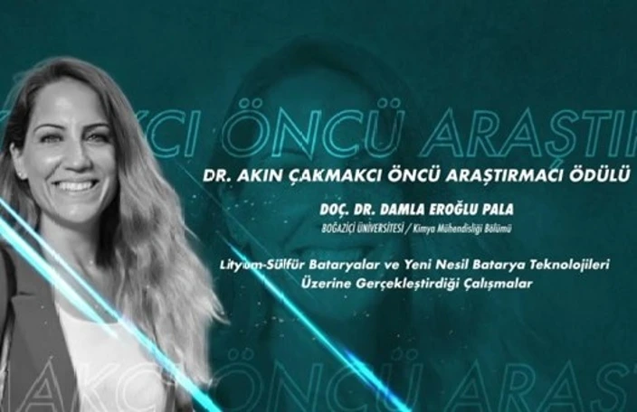 Assoc. Prof. Dr. Damla Eroğlu Pala Receives 2025 TTGV Dr. Akın Çakmakçı Pioneer Researcher Award!