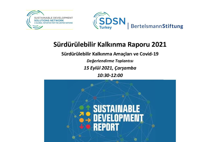 Sürdürülebilir Kalkınma Raporu 2021, Covid-19